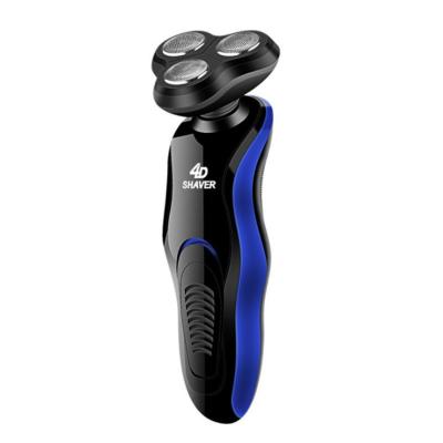 China Eco-Friendly Electric Triple Blade Beard Shaver Men Scheerapparaat Triple Heads Electric Razor for sale