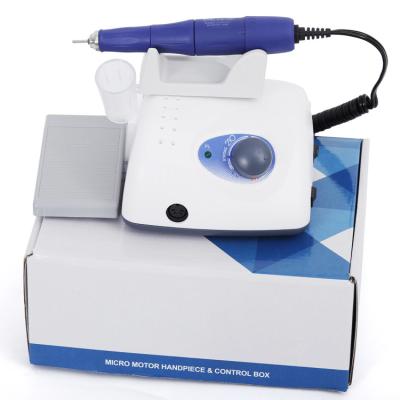 China Japan Powermicromotor Pedicure Machine 40000RPM Plastic Carbon Brush Nail Plastic Drill Strong Manicure Machine for sale