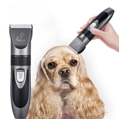 China Professional Pet Viable Wholesale Tagliacapelli Professional Pet Dog Hair Trimmer Clippers USB Rechargeable Grooming Tool Cani for sale