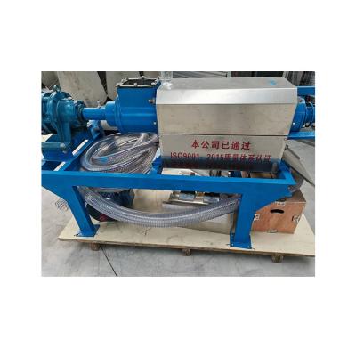 China Stainless Animal Farm Fertilizer Animal Waste Dewatering Machine Solid Liquid Separator for sale