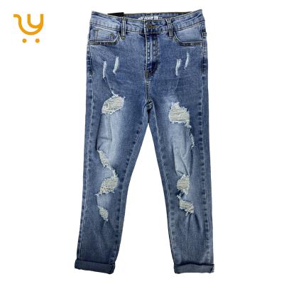 China Popular New Fashion Summer QUICK DRY Men's Denim Pants Casual Hip Pop Proof Hip Pop Jeans Stretch Men's Denim Pants for sale