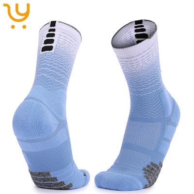 China Wholesale QUICK DRY basketball socks thickened sports socks non-slip men's cotton socks for sale