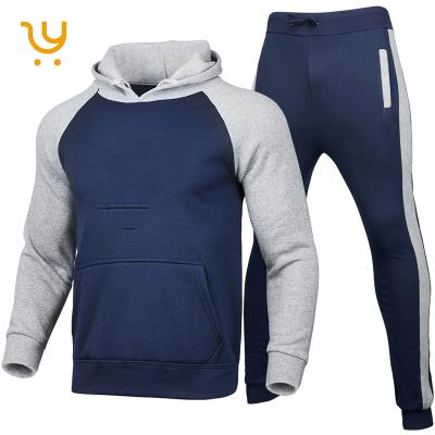 China Viable Hot Selling Design Hooded Sports 2 Pieces Set Sportswear Jogging Slim Fit Autumn Men's Suit Suit for sale