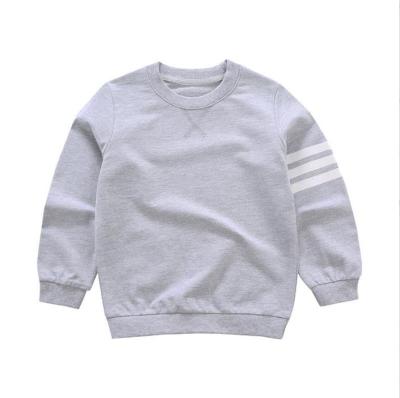 China OEM ODM Adapter Boy Toddler Kids Long Sleeves 100% Lounge Knitted Sweater Sweatshirt Tracksuit Anti Shrink Crewneck Cotton for sale