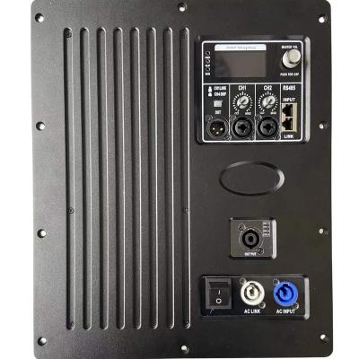 China DSP Class D Switch Power Supply Active Speaker Amplifier High Fidelity PDA4800+CQ380 Amplifier for sale