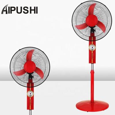 中国 Solar Rechargeable/Dc Solar Powered Electric Fan /Battery New Product Hot Sale Electric 12v Stand Fan With Led Lamp DC Stand Fan 販売のため