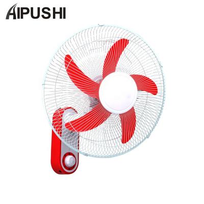 China Solar/Electric/DC/DC 12V Solar Powered Rechargeable Fan Long Life 16 Inch Small Battery Wall Mounted Fan With Remote Control for sale