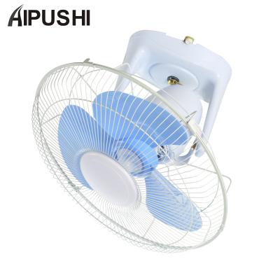 China Hotel China factory selling 16inch 18inch ac dc 12v 24v 36v mounted ceiling dc solar rechargeable orbit fan with remote control en venta