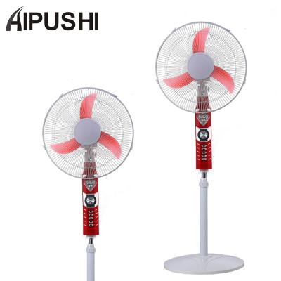 China Factory 12 Volt 16inch AC/DC Rechargeable /Electric /DC/ Solar /Battery Foshan Fan With Led Bulb Fan Power Bank Solar Powered Fan for sale