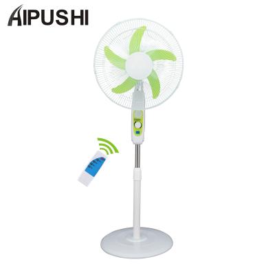 China Solar / DC /Battery /Rechargeable Shenzhen DC 12v Electric Brushless Electric Fan with Low Power 10watt Solar Power Led and Remote Support Fan for sale