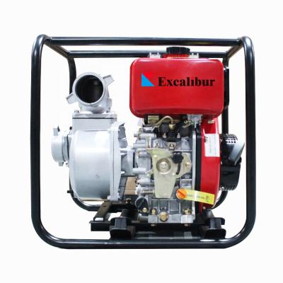 China Clear water diesel water pump 178F 3 inch diesel engine water pump for sale