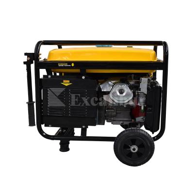 China Air Cooled Power Supply Generator Gasoline 6500 Gasoline Generator 15HP Gasoline Generator for sale