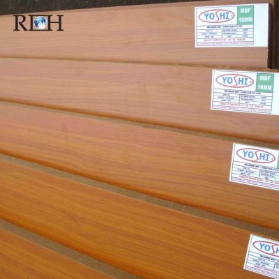 China 4MM Moisture Proof 5MM White Melamine Faced MDF Board / Glossy Melamine MDF for sale