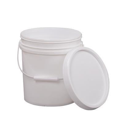 China Freshness Preservation Custom Plastic Buckets 5 Gallon Food Grade Plastic Buckets With Lids And Handle for sale