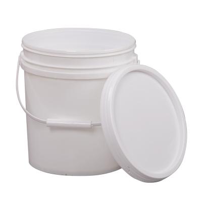 China PE Hot-selling Plastic Bucket Food Grade 1l 2.5l 2l 3l 4l 5l 10l 18l 20l 5 Gallon Plastic Buckets With Handle for sale