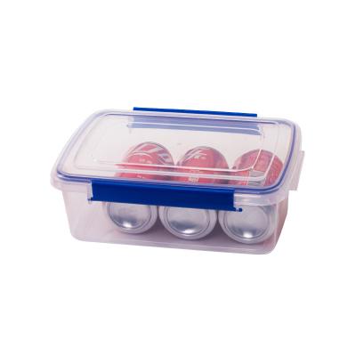 China Eco resistant airtight with lid food grade BPA free sealed lid storage plastic food container 8817 for sale