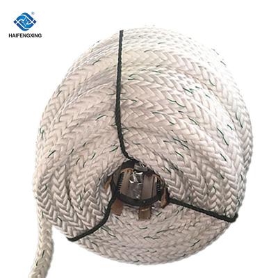 China 12 Strand Mooring Rope and PET Heavy Duty Rope Diameter 58mm Mixed PP Mooring Rope for sale