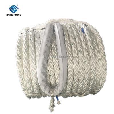 China Mooring Polypropylene Rope 8 Strand IMPA 211036 DAN LINE 68mm x 220 mtr 220 for sale