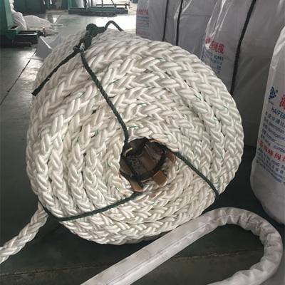 China Fishing 12 Strand 50mm Nylon Rope Marine Mooring Rope for sale