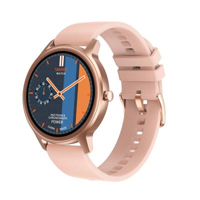 China 2020 New Touch Screen DT56 Ladies Round IP67 Waterproof Smart Watch Heart Rate Monitor Blood Pressure Oxygen Fitness Tracker for sale