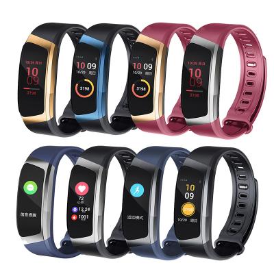 China E18 Touch Screen Smart Band Wristband Blood Pressure Heart Rate Monitor Fitness Activity Tracker Smart Watch for sale