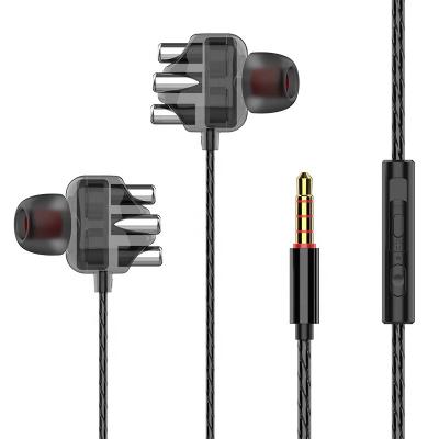 China Cool In-ear Gaming Headphones Multi Core Stereo Bass Wired Noise Canceling Earphones for sale