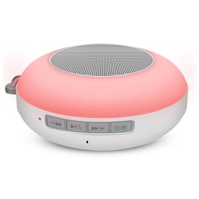 China Colorful Cordless Wireless Speaker LED Night Lamp With Touch Control And Mic Night Light Lamp for sale