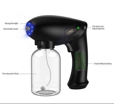 China 2021 Salon Mini Portable Nano Steam Disinfection Sprayer Atomizer Spray Gun for sale