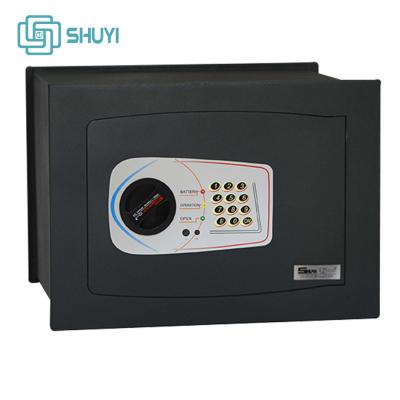 China Heavy Duty Steel Electronic Lock Laser Cutting Wall Mounted Safe Secrets Box Security Box Safes for sale