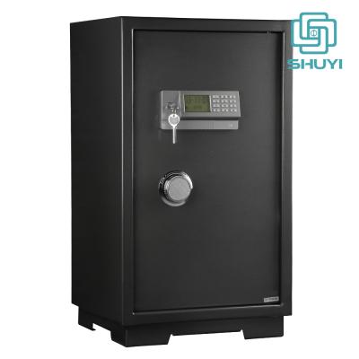 China Heavy Duty Steel Combination Electronic Floor Safe Safes For Sale for sale