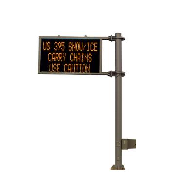 China Outdoor Road Speed ​​Limit Signage Signage Board Fixed Variable Outdoor City Road Sign Post Led Display for sale