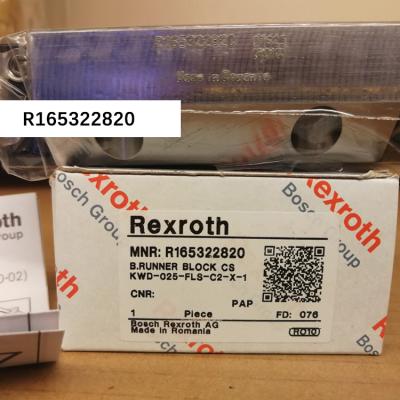 China CNC Machine Module Rexroth Linear Guide Block Bearing R165129420 for sale