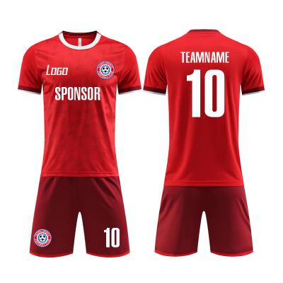 China New Season Custom Quick Dry Football Uniforms Sets Quality Thai Soccer Training Jersey For Club for sale