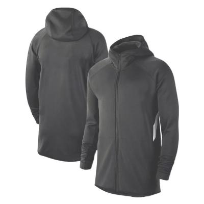 China Breathable Factory Direct Long Sleeve Tracksuit Full Zip Gray Jacket Hoodies for sale