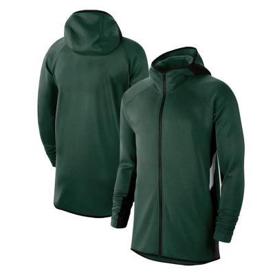 China Breathable Factory Direct Long Sleeve Tracksuit Full Zip Green Jacket Hoodies for sale