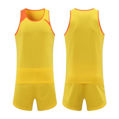 China Quick-drying Factory Wholesale Custom Logo Marathon Jersey Track And Field Uniforms for sale