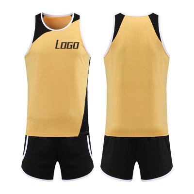 China Quick-drying factory wholesale marathon singlet athletics sleeveless uniform for sale