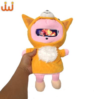 China Lovely Funny Toy Stuffed Animal Cheap Custom Hand Puppets For Adult Factory Sale Diverse Dog Bear Frog Giraffe Pig Stuffed Animal Stuffed Toy for sale