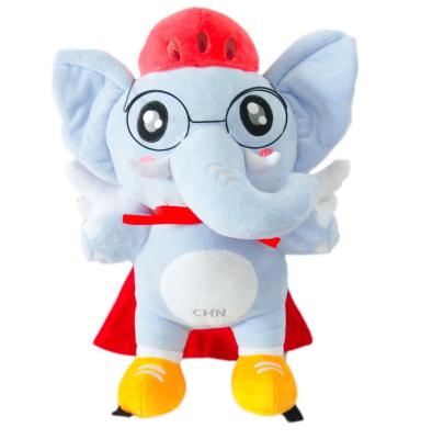 China Hot 2021New Decoration and Play Product Variety of Stuffed Animal Toys and Doll Toys Multicolor Stylish Elephant for sale