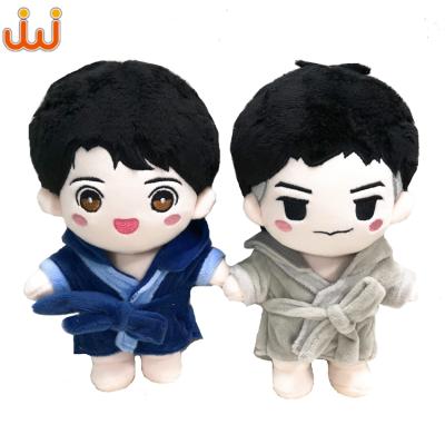 China stuffed & High Quality Custom Korean Doll Plush Toy Star Doll Stuffed Toy Kpop Plush Doll Toy China Manufacture With Low MOQ Small Dolls for sale