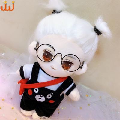 China Junwo China soft manufacturer custom girl dolls stuffed toys, 20cm long plush star hair doll toys famous ty dolls for sale