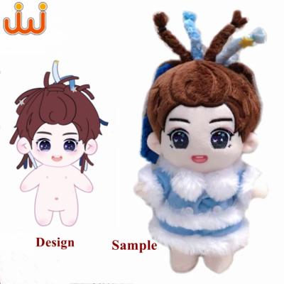 China Plush Stuffed Toys Plush Doll Custom Kpop Korean Doll High Quality Soft Stuffed Doll Customized Soft Stuffed Doll For Famous Music Star Group Fans Gifts for sale