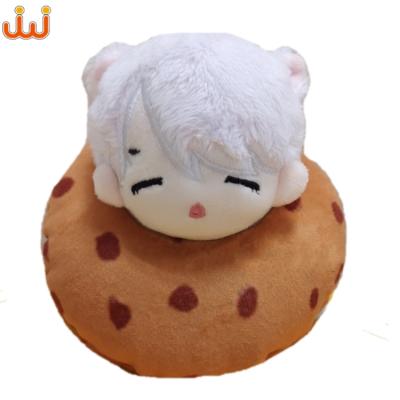 China Cartoon Toy Custom Plush Idol Dolls In A Case Custom 3D Face Infant Doll Toys Educational Dolls Making Personal Design for sale