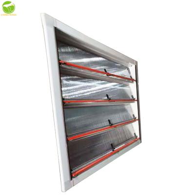 China Livestock operation negative pressure ventilation window side wall white air inlet for poultry/livestock farm for sale