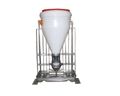 China Durable Plastic Wet Dry Feeder PVC Auto Pig Feeder for sale