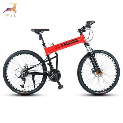 China Cheap Wholesale Flat Earth China High Carbon Steel Sports Bike Mtb Bike Men Racing Foldable Mountain Bike For Sale for sale