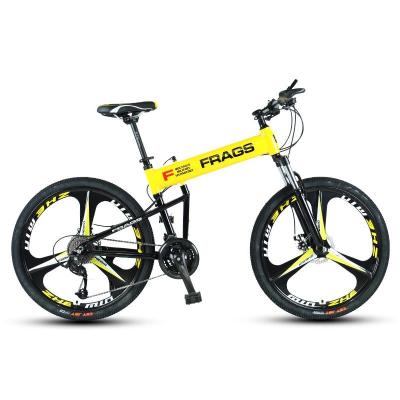 China Wholesale Cheap Flat Earth Aluminum Alloy Frame Sports Folding Bicycle Mtb Men Racing Mountain Bike Mountain Bicycl For Sale for sale