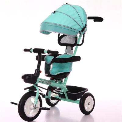 China Carbon steel kids bike latest design kids toys baby tricycle foldable/metal frame tricycle kids stroller 3 wheels/baby tricycle bike for sale