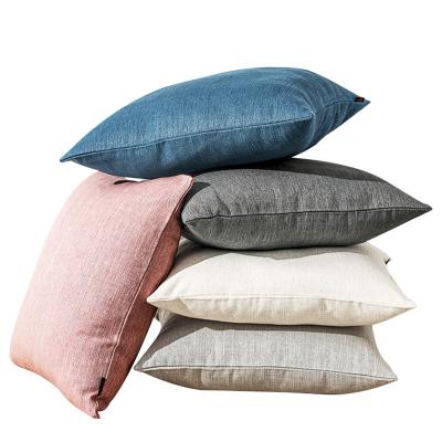 China Buti Geometry Solid Color Viable High Quality Canvas Tile Covers Decorative Throw Cushion Cover Wholesale for sale