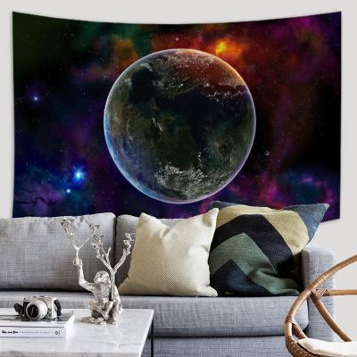 China New Simple Custom Mandala Design Hindu Gods of the Moon Leaf Floral Small Wall Digital Printed Tapestry for sale